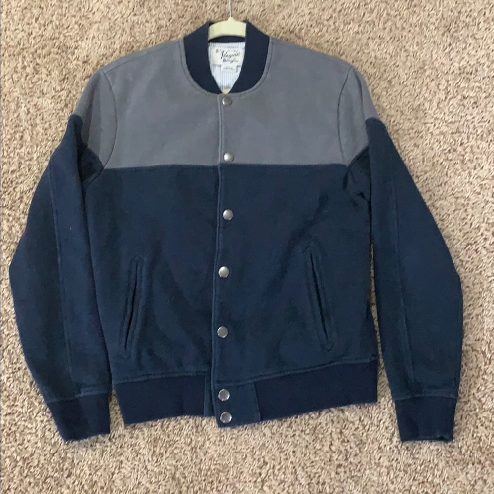 Original Penguin button bomber jacket